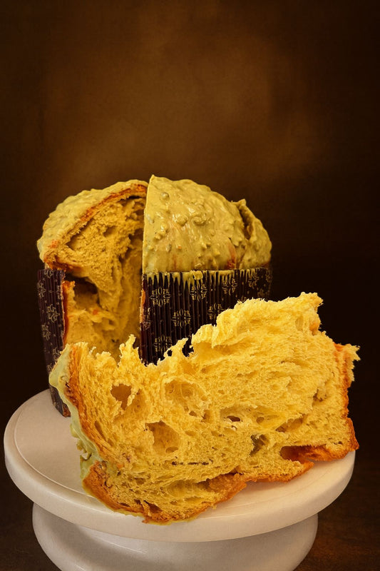 Panettone al pistacchio 1Kg.