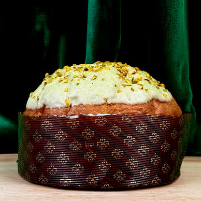 Panettone al pistacchio 500gr.